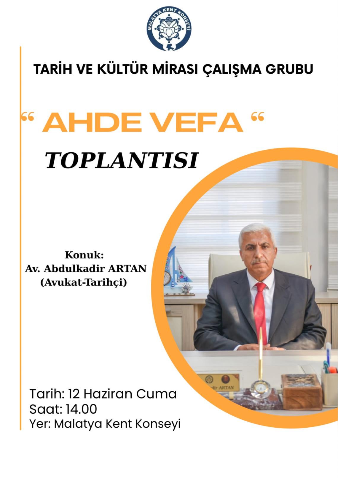 Ahde Vefa Toplantısı