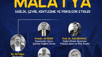 Deprem Sonrası Malatya Sağlık, Çevre, Kentleşme ve Psikolojik Etkiler