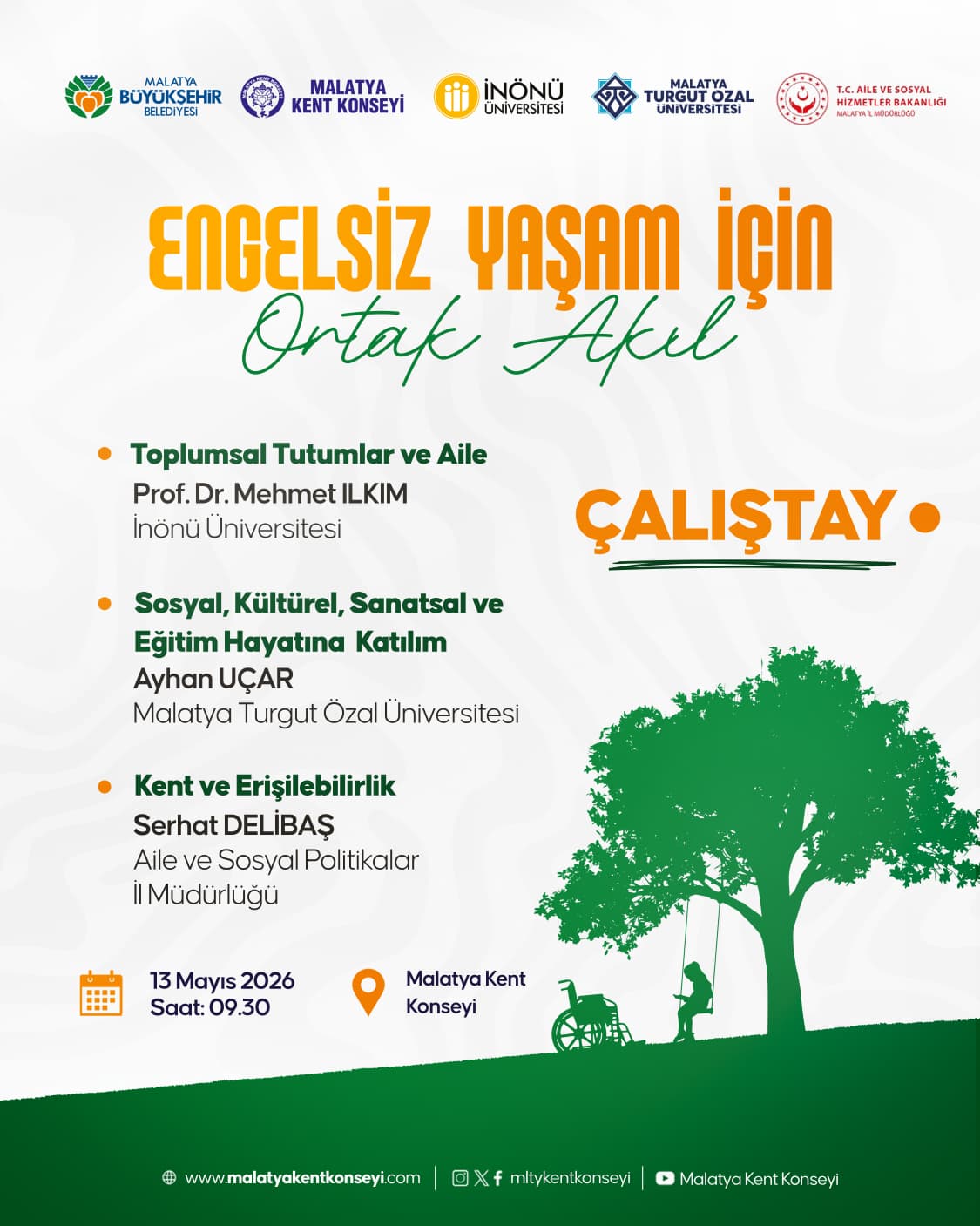 Engelsiz Yaşam İçin Ortak Akıl Çalıştayı