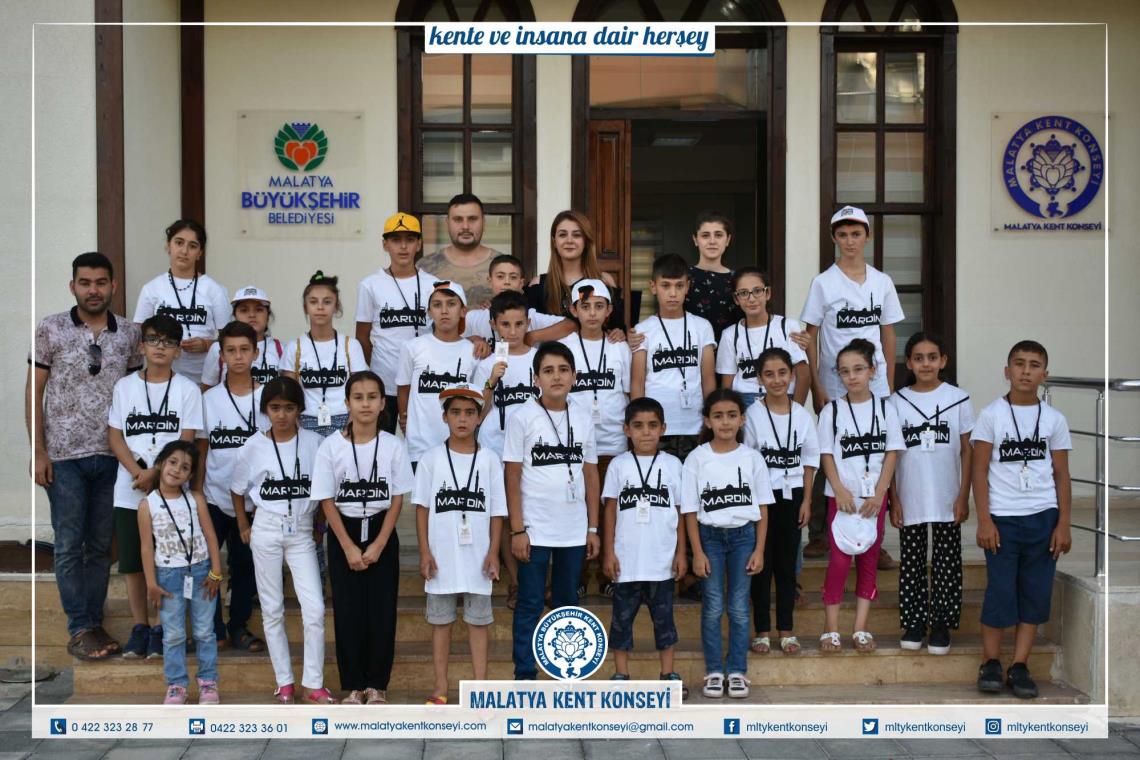 Malatya Kent Konseyi Mardinli Çocukları Malatya'da Misafir Etti