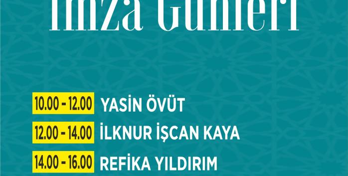 Kitap Fuarı İmza Günleri