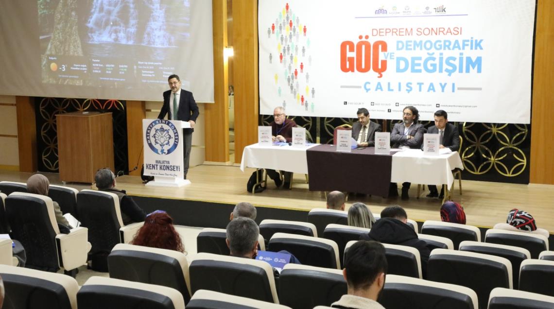 Deprem Sonrası Göç ve Demografik Değişim Çalıştayı
