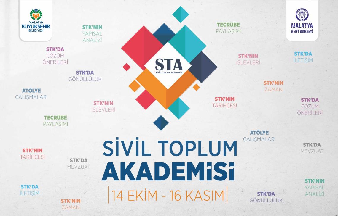 Sivil Toplum Akademisi Başlıyor