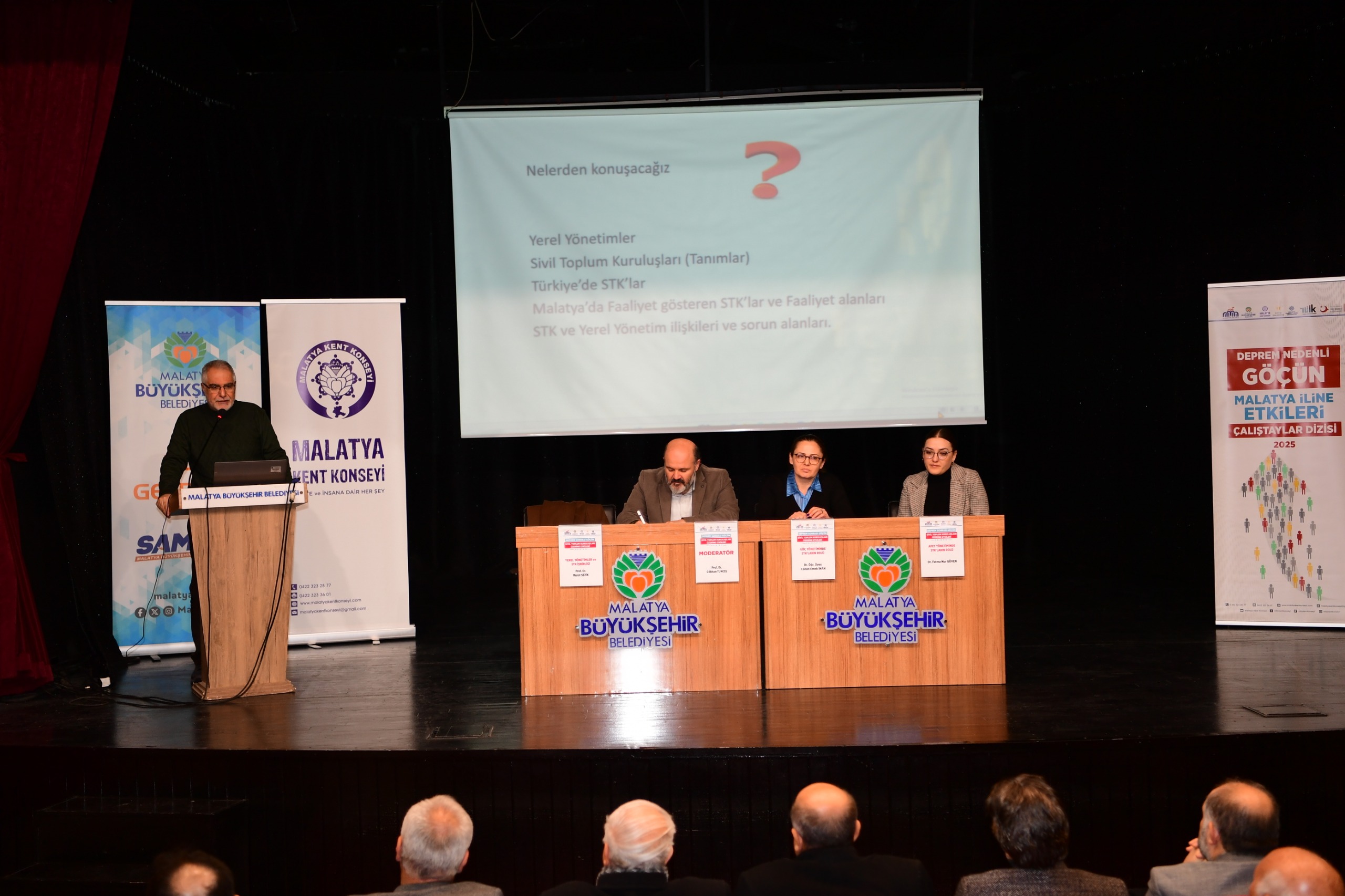 Malatya’da “Deprem Sonrası Göçün Sivil Toplum Kuruluşlarına Etkisi” Masaya Yatırıldı