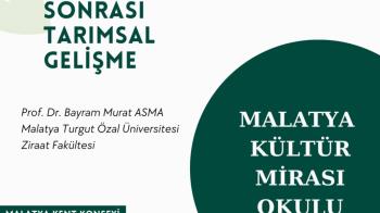 Malatya’da Cumhuriyet Sonrası Tarımsal Gelişme