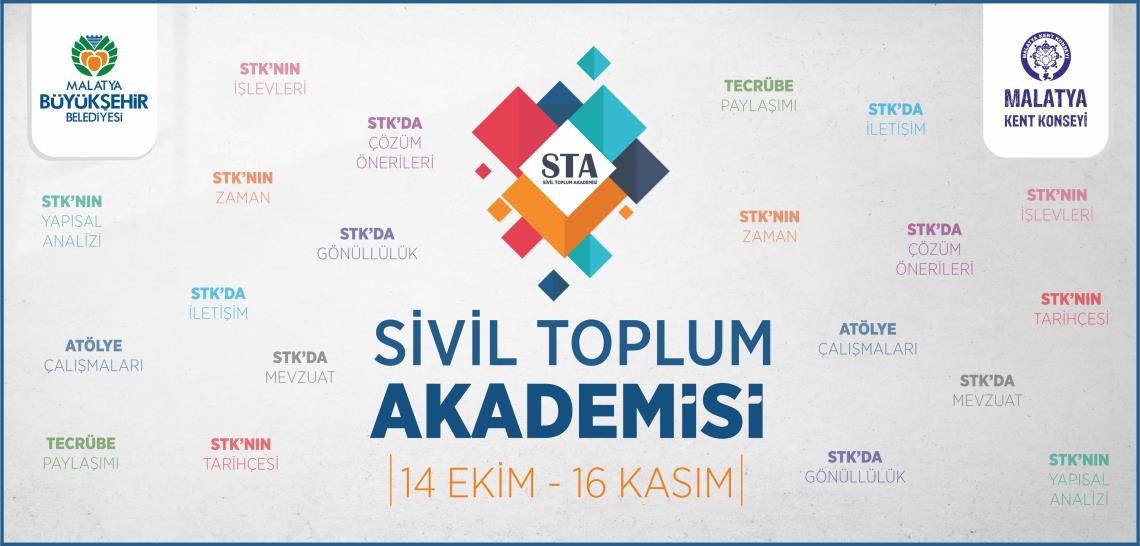 Sivil Toplum Akademisi Başlıyor