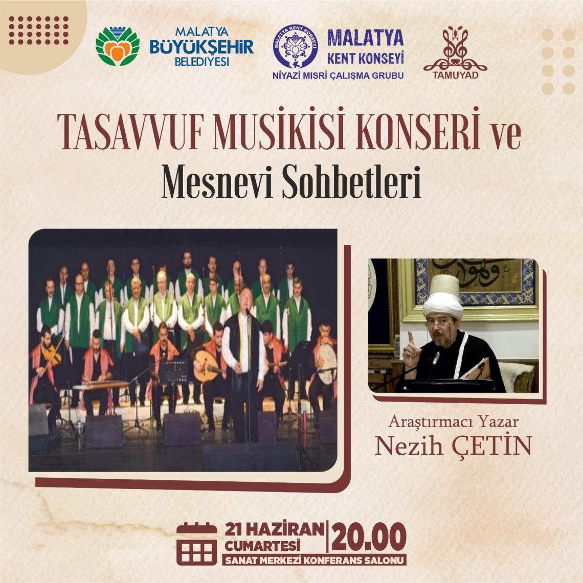 Tasavvuf Musikisi Konseri ve Mesnevi Sohbetleri