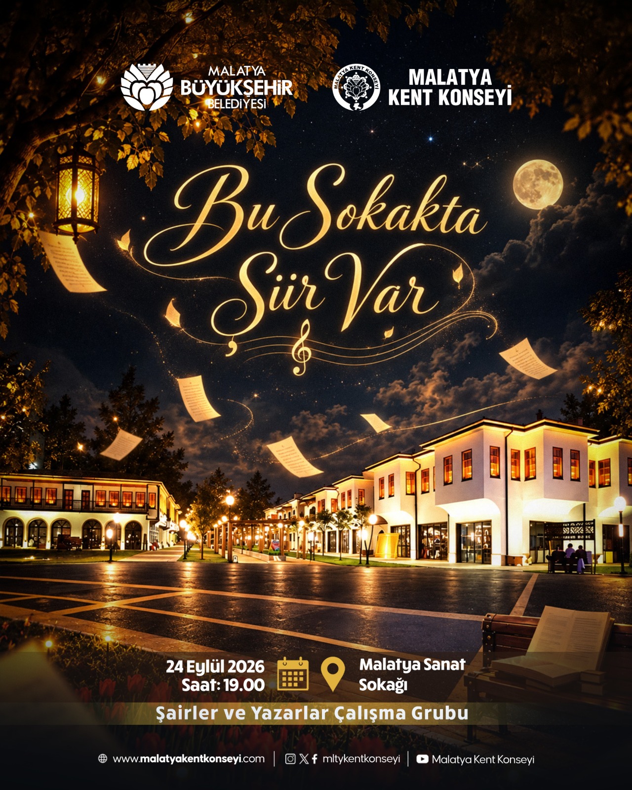 Sanat Sokağı’nda Şiir Akşamı: “Bu Sokakta Şiir Var”